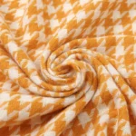 New Autumn Winter Warm Luxury Houndstooth Scarves Women Thermal Shawls Tassel Scarves Warm Knitted Scarves For Women - Image 3