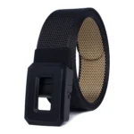 Men Belts Automatic Buckle Tactical Belt Women Fashion Canvas Belts Male Outdoor Fashion Designs Military Belts for Women