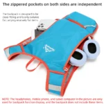 Bicycle Bike Cycling Backpack Day Pack Water Bag Storage Knapsack Trail Running Climbing Jogging Hydration Bladder Rucksack - Image 5