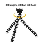 Tripods Tripod for Phone, Mobile Camera Holder Clip, Smartphone Monopod Stand, Octopus Mini Tripod Stativ - Image 16