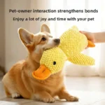 1/3PCS Things For Dogs Accessories Dog Supplies Calming Duck Squeaky Plush Toy Luxury Sleep Aid Durable Puppy Companion Pet - Image 13