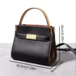 Fashion Handbag Bag for Ladies Elegant, Women's Shoulder Bucket Bag, Luxury Design Top Handle Bag Crossbody - Image 4
