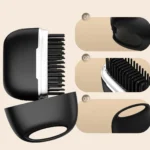 Small Hair Straightener Comb Straighteners Hair Styling Tool Less Frizz Smoother Straightening Brush Straighten Hair Brush - Image 15