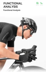 ROCKBROS Spring Summer Cycling Gloves Lightweight Breathable Full Finger Gloves Shock Absorption SBR Pad Anti-slip Sports Gloves - Image 16