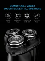 ENCHEN Electric Shaver 3D Blackstone 3 IPX7 Waterproof Razor Wet And Dry Dual Use Face Beard Battery Digital Display For Men - Image 10