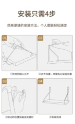 Simple No-Punch Wall Shelf For Books, Decorations, Dolls, Wall Display For Study, Living Room, Hanging Organizers - Image 47