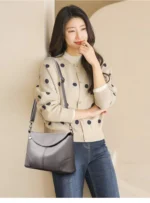 Women's Crossbody Bag Lightweight Durable Minimalist with Business Design Commuter Travel Work Daily Stylish - Image 22
