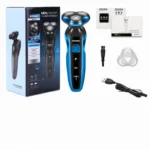 Electric Shaver for Men's Rechargeable Waterproof Electric Razor Beard Trimmer Wet-Dry Dual Use Shaving Machine Facial Epilato - Image 9