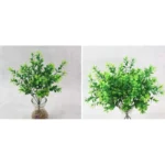 Artificial Plants Fake Leaf Foliage Bush Home Office Garden Wedding Decors - Image 19