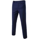 Men's Casual Dress Pants Stretch Comfortable Office Black Slim Suit Pants Business - Image 8