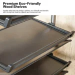 Rotating Shoe Rack New Stainless Steel Multi-Layer Built-In Ultra-Thin 90 Degree Side Mount Large Capacity For Home Organizer - Image 3