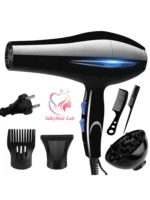 Hair Dryer 1800W Professional Powerful Hair Dryer Fast Heating Hot And Cold Adjustment Ionic Air Blow Dryer with Air Collecting - Image 7