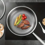 Stainless Steel Frying Pan Honeycomb Non Stick Frying Pan Easy To Clean Kitchen Wokes Pans Suitable for Fried Egg Steak - Image 5