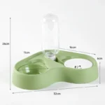 New Cat Feeder Water Bowl Water and Food All-in-one Two-in-one Pet Cat Bowl Pet Supplies - Image 6