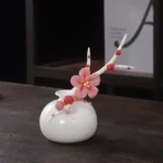Handmade Flower Vases Ceramic Hydroponic Mini Flower Inserted Dry Flower Fragrance Bottle Home Decorations Floreros Vintage - Image 21