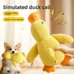 1/3PCS Things For Dogs Accessories Dog Supplies Calming Duck Squeaky Plush Toy Luxury Sleep Aid Durable Puppy Companion Pet - Image 12