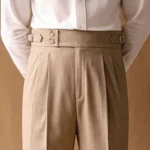 Business Pants Men Social Trousers Office-trouser Retro Gentlemen Italian Naples Casual Suit Pant Men Straight Dress Pants 2024 - Image 3