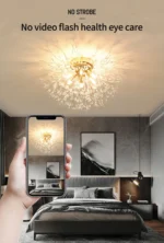 LED Ceiling Lights Dandelion Crystal Pendant Lamps Modern Indoor Ceiling Chandeliers Home Hotel Decorative Lighting Luminaire - Image 13