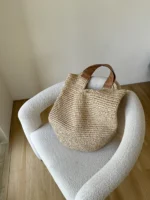 Handmade Woven Beach Bags for Women Handbag Large Capacity Travel Shoulder Bag Bohemian Straw Bag Vacation Shopper Tote Clutch - Image 10