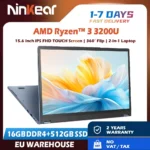 Ninkear YBOOK15 2 in 1 Laptop AMD Ryzen™ 3 3200U 15.6' 360° Flip FHD IPS Touchscreen 16G+512GB SSD  Backlit Keyboard Windows 11
