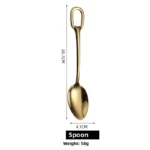 Western Dining Utensils Three-Piece Set Steak Knife Fork Soup Spoon Stainless Steel Cutlery Dishwasher Safe Dinnerware Set - Image 7