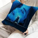 Singer Billie EilishS Pillow Anime Pillow Sofa Bed Head Pillow Cover Cushion Cover 45x45 cm Fashion - Image 4