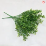 Artificial Plants Fake Leaf Foliage Bush Home Office Garden Wedding Decors - Image 15