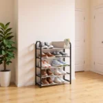 A Simple 4-layer/5-layer Shoe Rack With Armrests For Easy Access,Multifunctional Storage Rack,Saving Space For Storage - Image 8