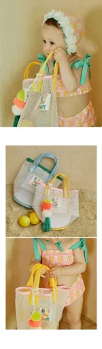 Popular Large-Capacity Handwoven Straw Tote Bag Bohemian-Style Shopping Tote Beach Handbag Travel Bag - Image 9
