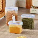 Food Storage Containers with Lids Stackable Treat Box Containers for Kitchen Pantry Organization Containers for Rice Dispenser - Image 19