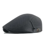 Men Mesh Newsboy Caps British Painters Hats Spring and Summer Ventilate Berets Adjustable Flat Cap Hip Hop Berets - Image 8