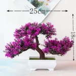 Artificial Plants Bonsai Small Tree Pot Fake Plant Flowers Potted Ornaments For Home Room Table Decoration Hotel Garden Decor - Image 6