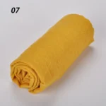 Sparsil Women Summer Soft Retro Tassels Solid Color 180x90 Shawls Female Thin Wraps Hijab Beach Holiday Scarf - Image 22