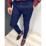 New Men's Fashion Casual Trousers Daily Office Business Formal Pants Solid Slim Pencil Pants Men Versatile Pants for Four Season - Image 20