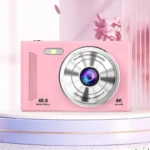 4k High-definition Pixel Portable Digital Camera with Front and Rear Dual Cameras Autofocus Entry-level Camera Selfie with Flash - Image 9