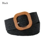 Fashion Summer Bohemian Waistband Braided Belts Straw Woven Belt Waist Belt - Image 8