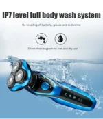 Electric Shaver Rotary Shaver Electric Razor Beard Trimmer Rechargeable Hair Cutting Shaving Machine Clipper for Men Waterproof - Image 14