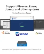N100 Intel Celeron J5005 J6412 Fanless Mini PC 4*I226-V 2.5G LAN 1COM DP HDMI pfSense Soft Router Pokect Computer  Win11 - Image 12