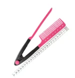 Hairdressing Straightening Comb Hair Straightener Brush Pro Salon Haircut DIY Barber Styling Tools Anti-static Comb - Image 3