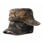 Vintage Camouflage Hats for Men Women Spring Summer Flat Top Baseball Caps Outdoor Camo Cadet Combat Fishing Cap Sunscreen Cap - Image 3