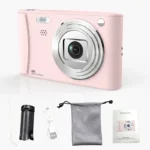 4K Vlogging Travel Front-facing Digital Camera A15 Portable High Definition 1080P Photography Travel Selfie Cam 44MP Resolution - Image 19