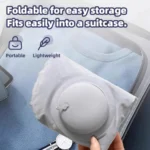 Triangular Travel Pillow Inflatable Office Neck Lumbar Support Pillow Thickened Flocking Leg Rest Pillow for Air Travel - Image 5