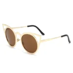 Cat Ear Fashion Sunglasses, Retro Cute Framed Color Sunglasses, Men's and Women's Sunglasses - Image 5