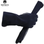 High-end Winter gloves multicolor leather gloves,High-grade sheepskin women's leather gloves simple design Women's gloves-2008 - Image 9