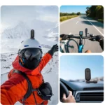 Cameras Accessories Quick Release Buckle Tripod  for Action Camera of H88 Mounts Sticker Cycling Driving Helmet Waterproof - Image 16