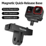 TELESIN Magnetic Two Claw Adapter Action Camera Accessories For Insta 360 Ace Ace pro Adapter - Image 2