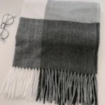 Elegant winter scarves - shawl scarves, soft windproof and breathable large scarves, thickened scarves for couples - Image 9