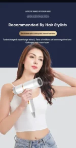 Professional Hair Dryer 110V/220V, Powerful Fast Heating High-speed Styler for Home and Dormitory Salon Use - Image 27