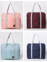 Foldable Travel Duffel Bag for Airlines Carry on Bag for Women and Girls Lightweight Large Capacity Sports Weekend Trip Overnigh - Image 12