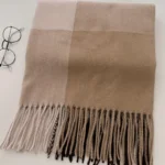 Elegant winter scarves - shawl scarves, soft windproof and breathable large scarves, thickened scarves for couples - Image 13